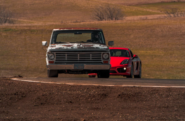 Shawn's 72 F100 with ATP performance F100 parts at Thunderhill Raceway