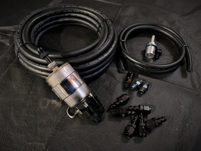Tanks Inc Mustang and Chevy fuel system connection kit